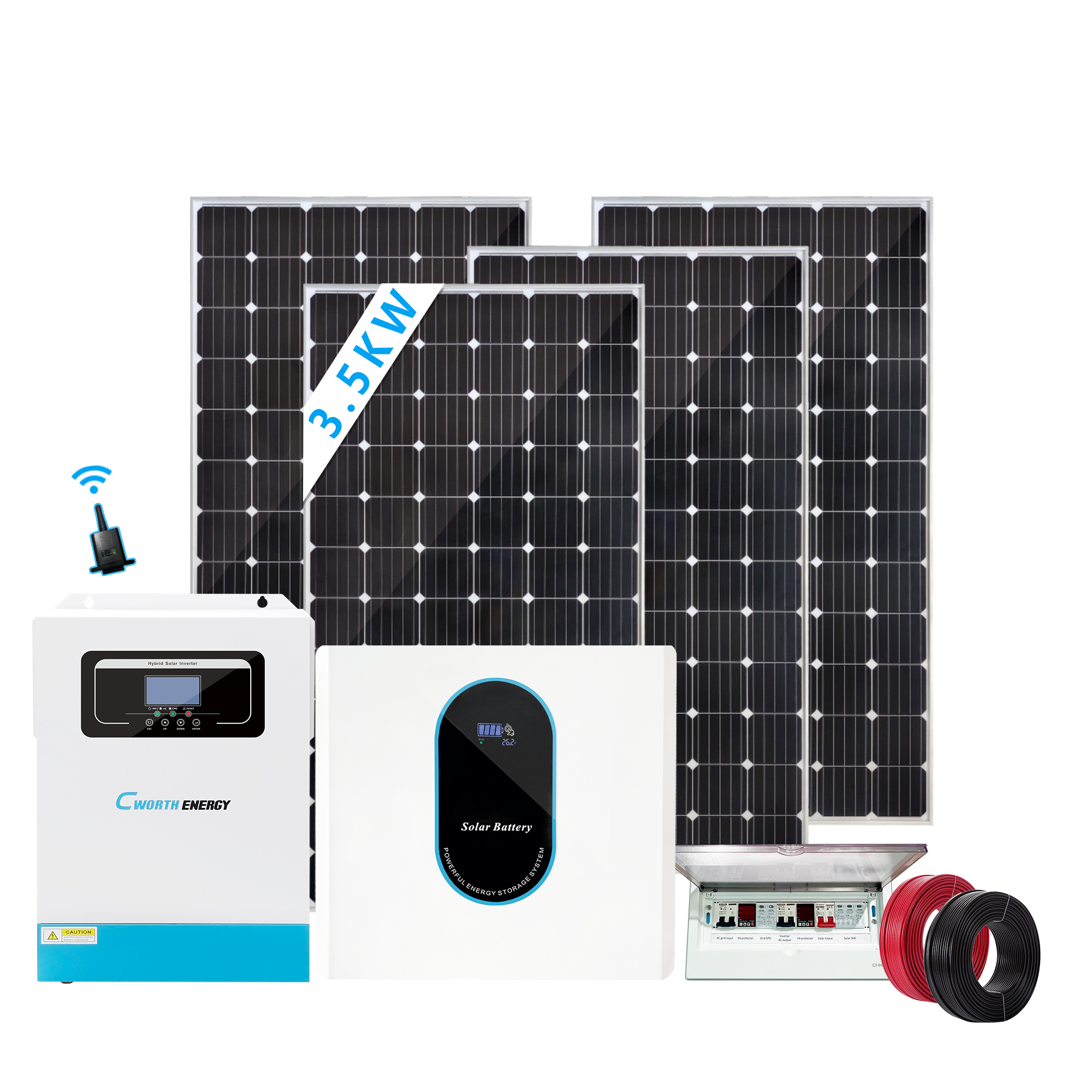 Cworth Energy 3.5kw off grid solar system