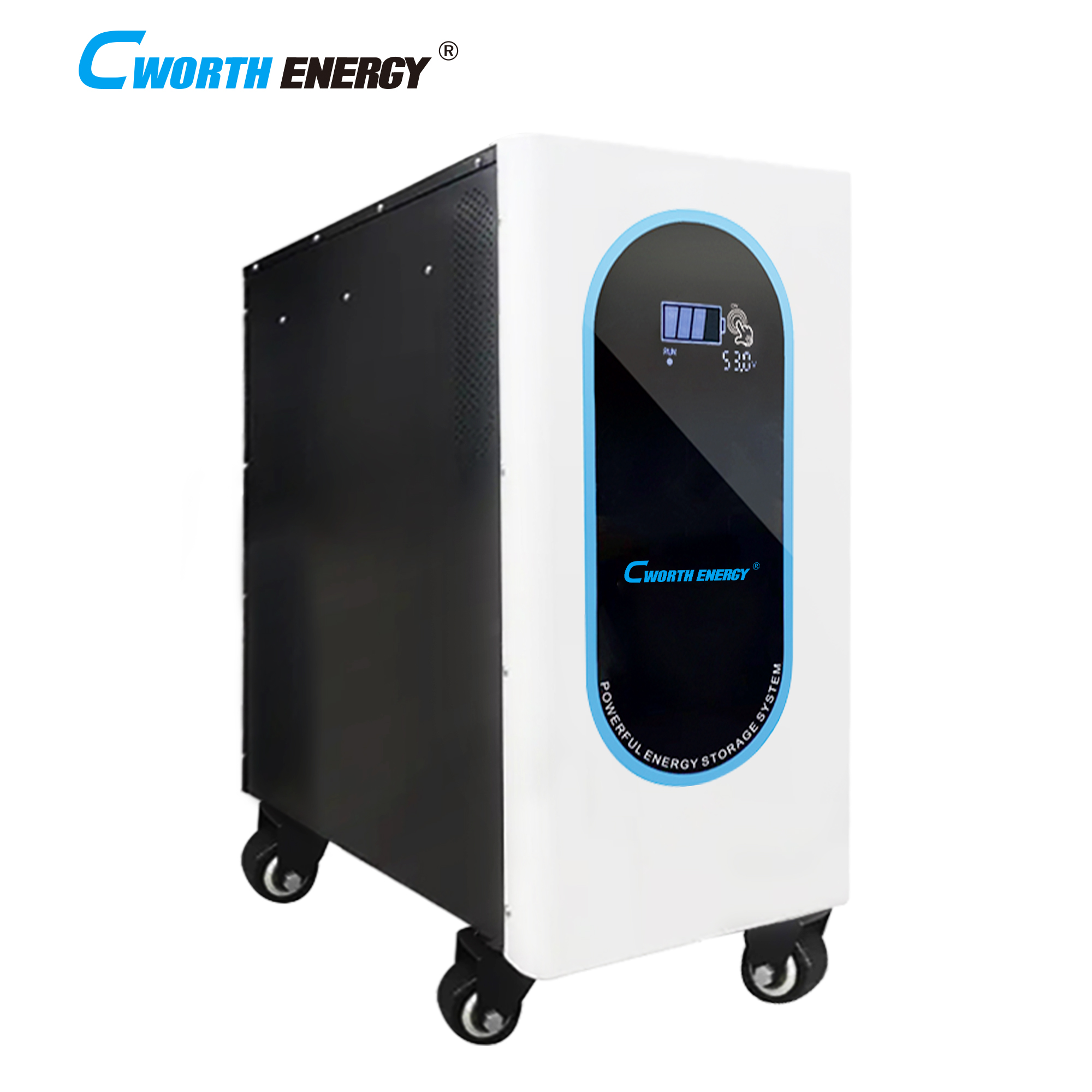 Cworth energy solar lithium battery 48V 250Ah 12.5kwh lithium battery for home system 