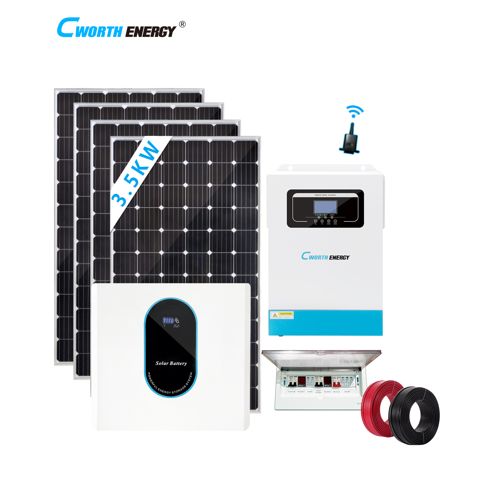 Cworth Energy 3.5kw off grid solar system