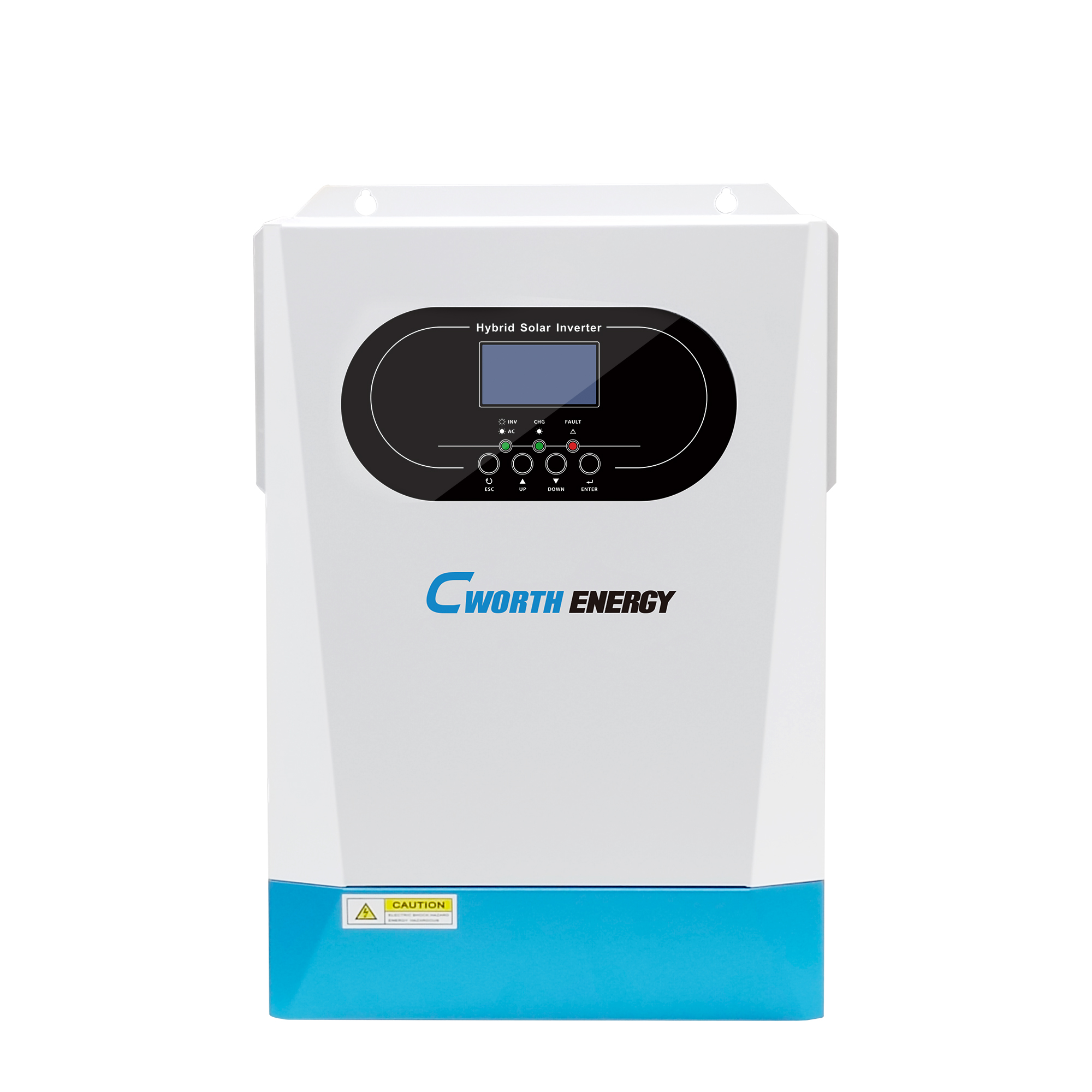 Cworth Energy 5.5KW 5.5KVA MPPT 220VAC 48V 5500W Hybrid Solar Inverter