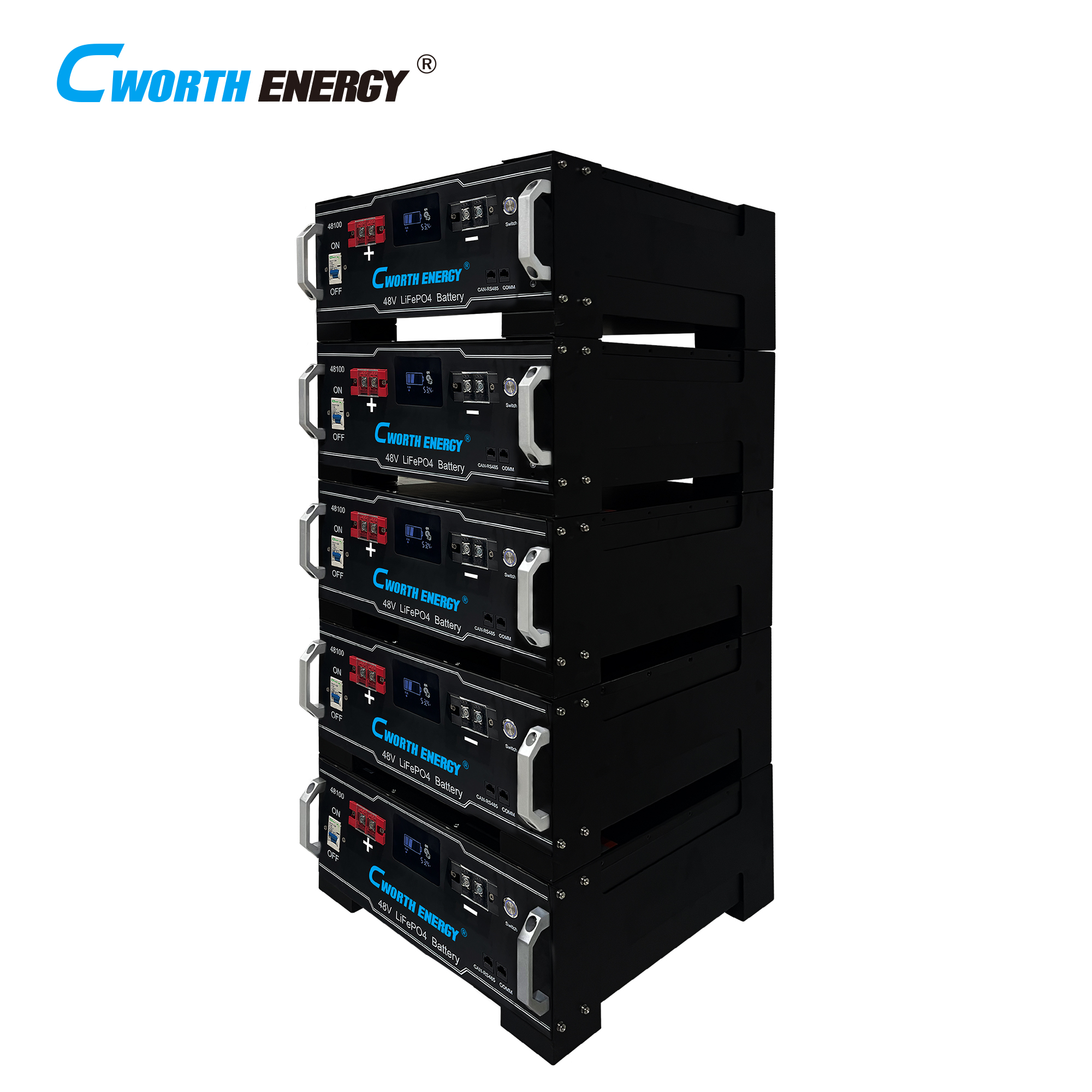 LiFePO4 Battery 12V 24V 48V Solar Energy 100Ah- -LBT-48100C