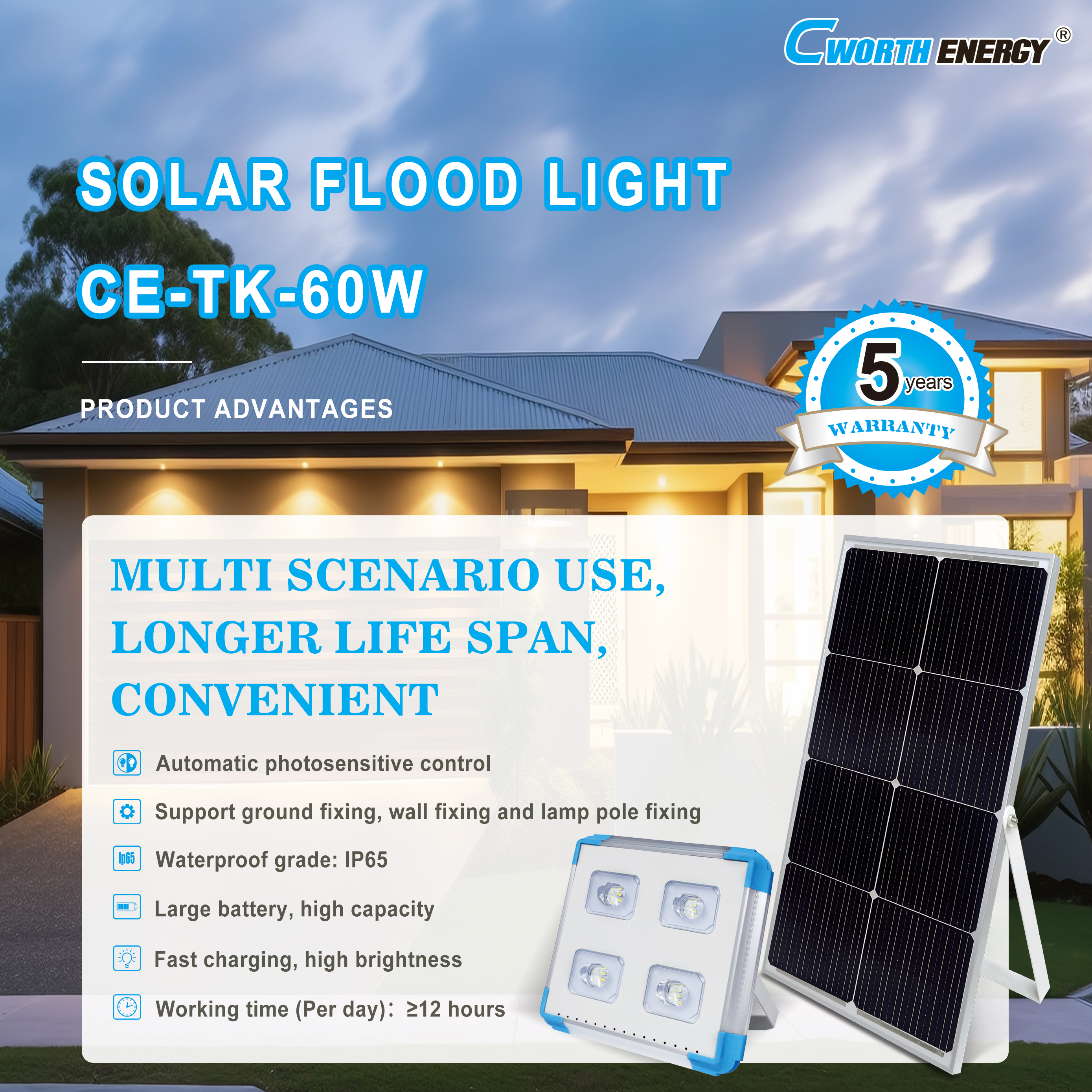 CE-TK-60W Cworth energy