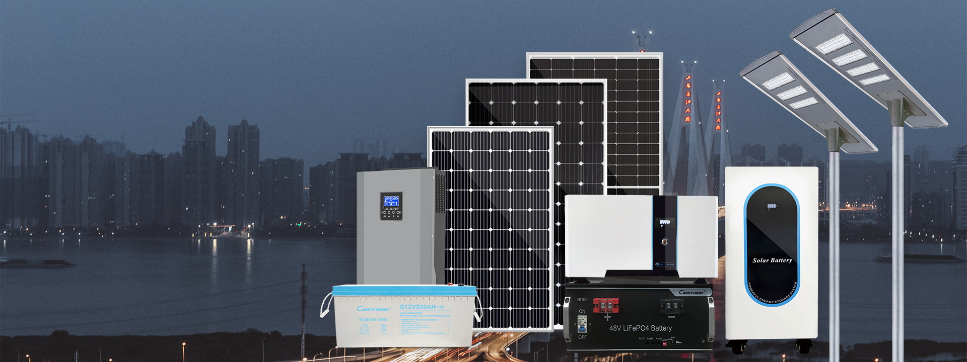 Cward Solar Cworth Energy , solar panel, solar battery, Solar street light, solar ...