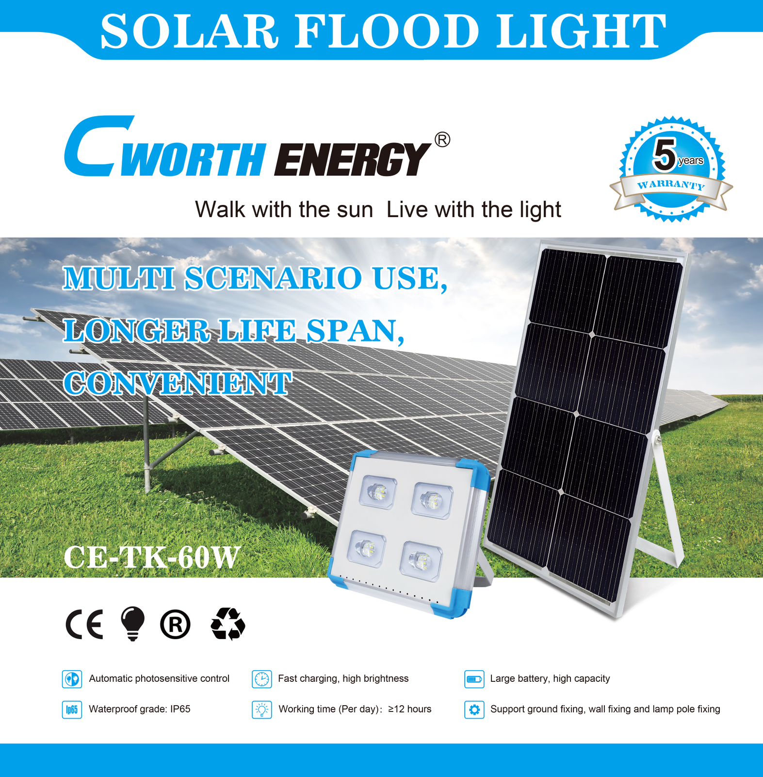 CE-TK-60W Cworth energy - fiche technique