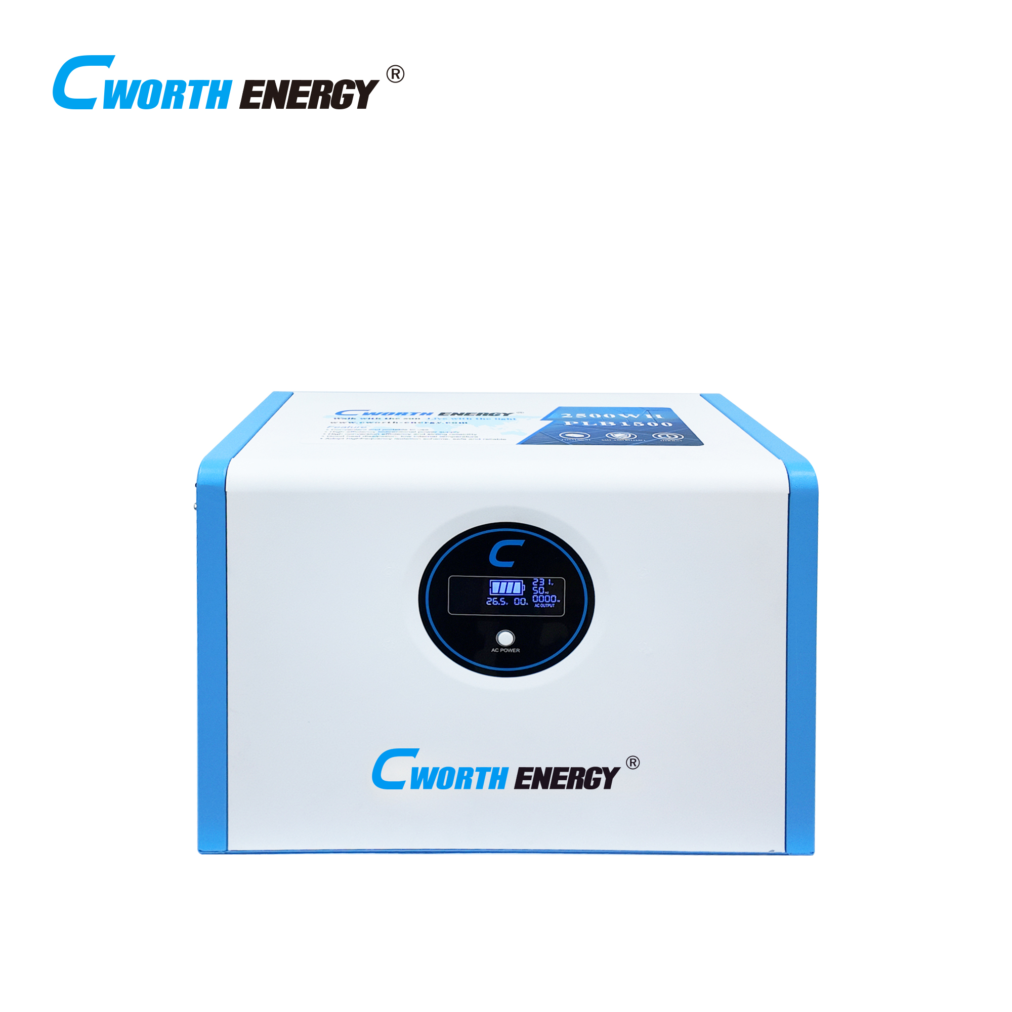 25.6V 2500WH Portable solar power system CE-PLB1500